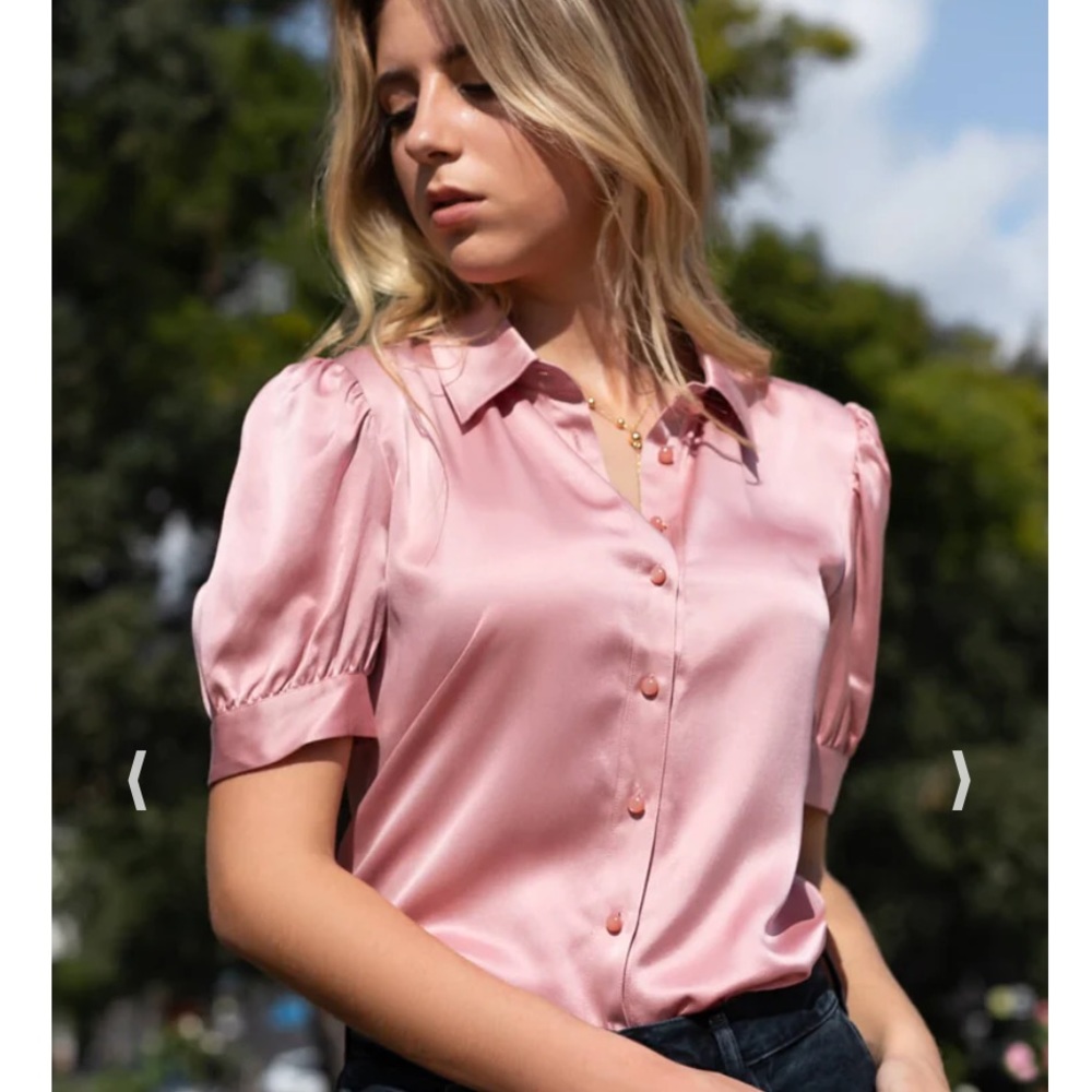 Ravella 100% Silk Juliet Blouse